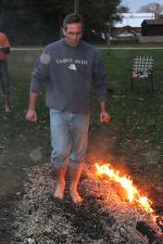 Paul Kelly flames